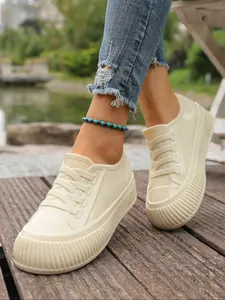 New Thick Sole Rain Boots for Women, Durable Adult Fashion Rain Shoes, Waterproof Low Top Thicken Heel Casual Single Shoe, Rubber Sole, Walking Shoes