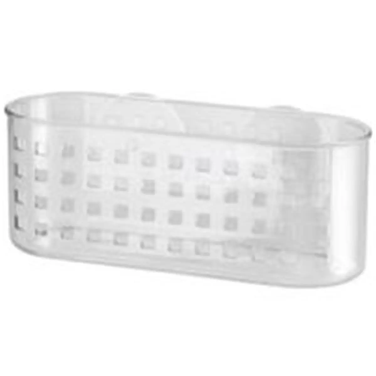 212 MAIN Plastic Bathroom Shower Suction Basket Organiser (41600) with Suction Cup Stand, Soap Storage, Easy Installation, Drain Holes, Textured Base, Ventilated Design for Easy Access to Soaps