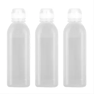 Condiment Squeeze Bottles, Squeeze Bottles for Sauces, Olive Oil Dispenser, Ketchup Bottles Squeeze 3-Pack 17 Oz (500ML)