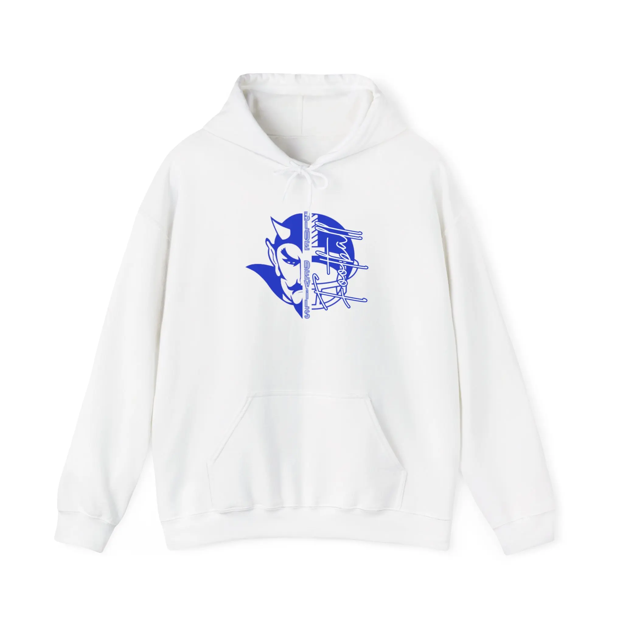 Blue Devils - Custom Name and Number Football Hoodie