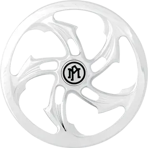 PERFORMANCE MACHINE (PM) Super Gas Universal Faceplate - Rival - Chrome