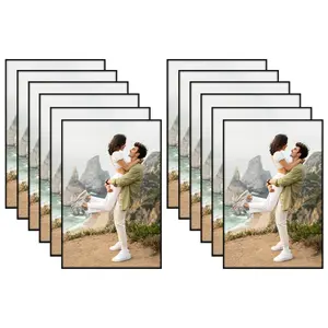 Picture Frame 12 Pack | Gallery Wall Decor | Protective Glass | Modern Style