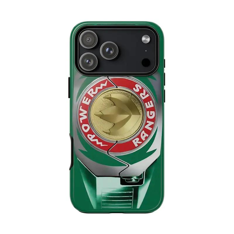 Retro Colorful Power Morpher Phone Case with Iconic All Rangers Dino ...