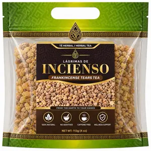 Frankincense Tears Herbal Tea (Lágrimas de Incienso) – Premium Resin Granules for Tea & Wellness, 100% Natural, Caffeine-Free, Aromatic & Pure, 4 oz