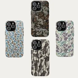 Camo Redneck Duck Tough Phone Case, Gifts for Her, Hunting Gift, Camo Phone Case for iPhone 16,15, 14, 13, 12, 11, Pro Max, Plus iPhone Case for Men Accessories Protection Aesthetic Shockproof