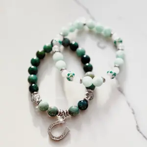 Limited Edition Lucky Green Stack Exclusive Bracelet Set