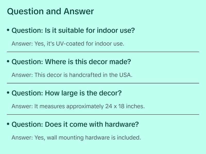 Holy Family Nativity Door Decor by Susan Winget - Nativity Holiday Decor - 8471112H-SW