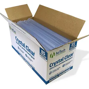 Hot Glue Sticks 10" Full Size, Clear, 85 Sticks