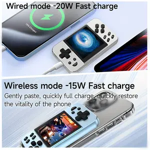 Handheld Gaming Device With 3.0" HD Screen, 5000mAh Power Bank, Massive Game Library, Support For 10 Emulators, Including GBC, GBA, FC, And More.Relive Your Favorite Gaming Moments Anytime.