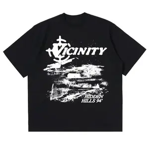 Men's T-Shirts Oversized Cotton Korean Fashion Graphic Y2k Tops Streetwear Short Sleeve Tees Harajuku Aesthetic Clothing