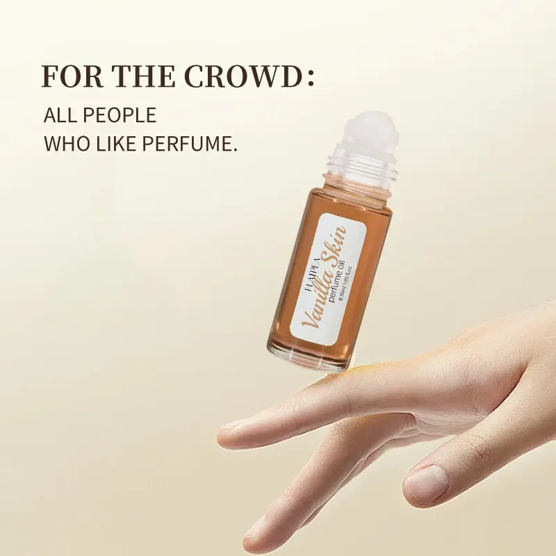 30ML Vanilla skin Roll Oil Perfume, long-lasting portable Fragrance Oil perfume, women's perfume for daily use