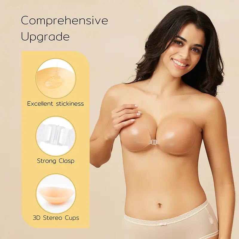 sachin and babi light blue dress Niidor Adhesive Bra Strapless Sticky Invisible Silicone Bra for Backless  Dress with breath Covers, Comfort Gift for her, girls  accessories,womenswear, lady underswear, Outdoorfun