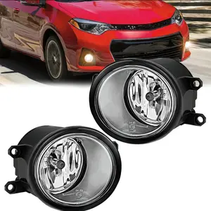 Nilight 2008 2009 2010 Toyota Avalon Highlander 2007 2008 2009 2010 2012 2013 Camry Yaris 2009-2013 Corolla Venza Matrix 2008 2009 2010 2012 2013 Lexus IS-F LX570 RX350 RX450h GS350 GS450h Fog Light Assembly, Automotive, Vehicle Glass