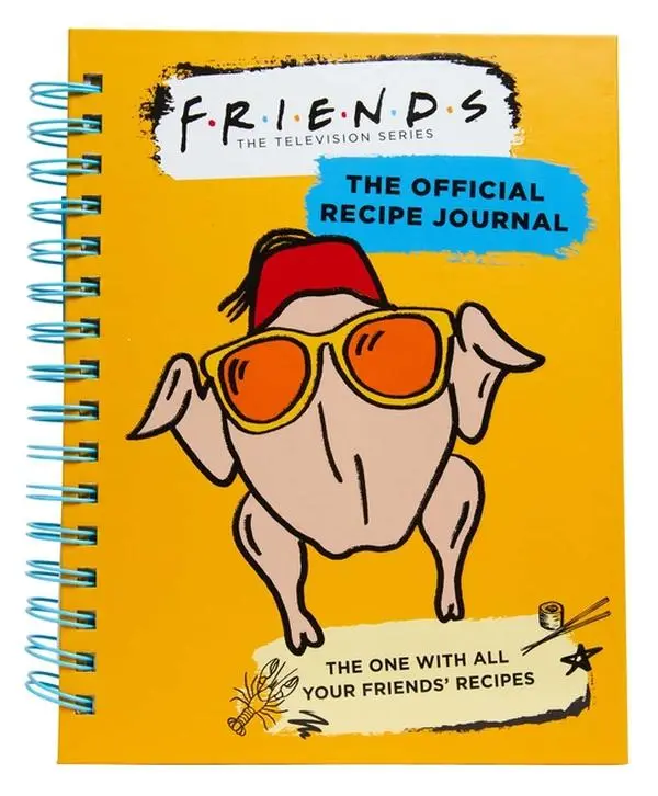 Friends: The Official Recipe Journal: The One with All Your Friends' Recipes (Friends TV Show Friends Merchandise) by Insight Editions (Spiral)