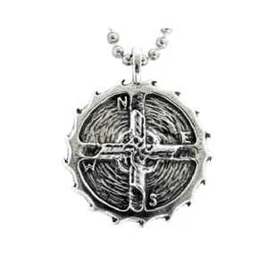 Eye of the Storm Pendant by Strickly Boarding Company and Joe Paradise.  Made by surfers for surfers.  Keep the stoke with you always.  The undisputed leader in custom surf jewelry.