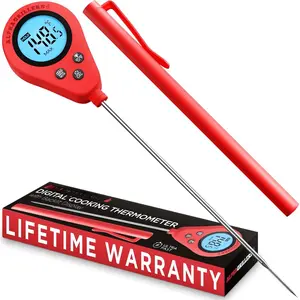 Read Meat Thermometer, Digital  Thermometer for Cooking, Bread Thermometer for Sourdough Baking,  Probe Kitchen Thermometer