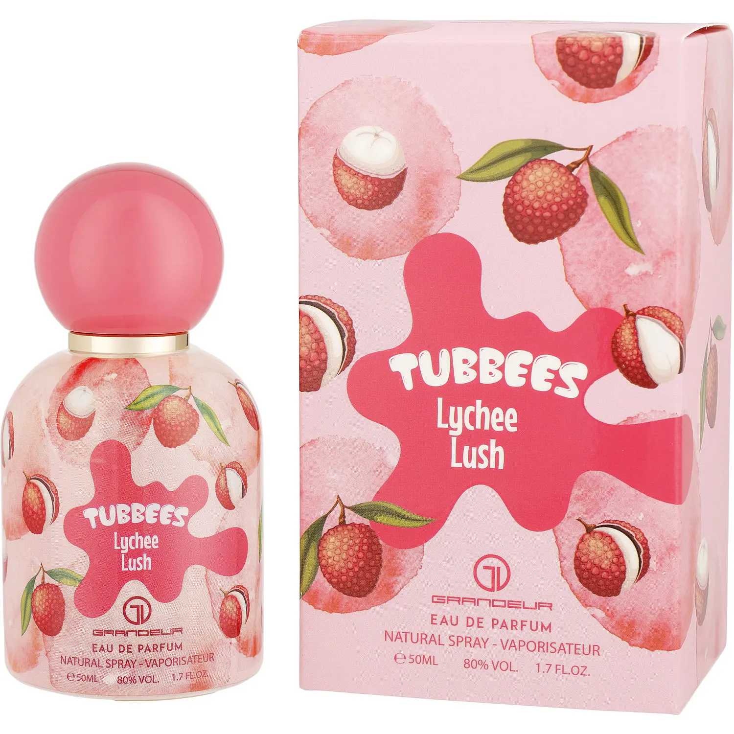 Tubbees Lychee Lush By Grandeur Eau De Parfum For Unisex