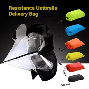 Pro Soccer Training Kit - 7-Piece Speed & Agility Set w/Parachute, Ladder, Cones | Home/Field Football Drills