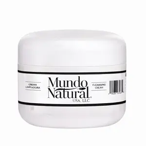 Mundo Natural Cleansing Cream | Illuminating & Hydrating Facial Cream | Daily Skincare Routine | Light Texture for Soft & Radiant Skin - Cleanser