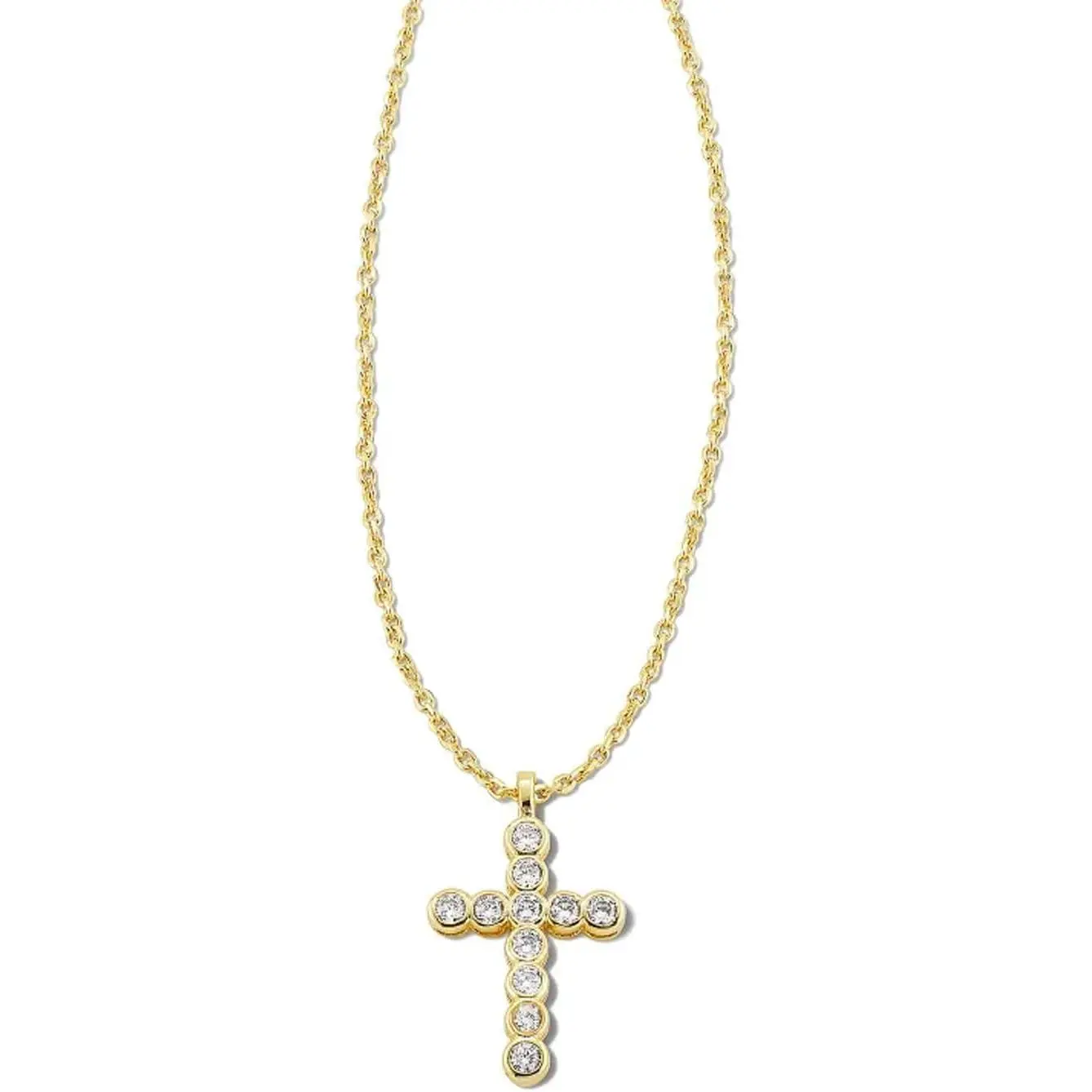 Kendra Scott Cross Crystal Pendant Necklace, Fashion Jewelry for Women