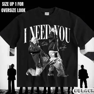 I Need You TShirt,K-POP World Tour 2026 Tee, Vintage Hip Hop Graphic TShirt, Rap Music Fan Gift