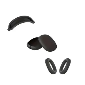 Silicone Case Cover for AirPods Max, Soft Silicone Skin Protector, Anti-scratch Ear Pad Case Cover, Headphone Accessories, Headset