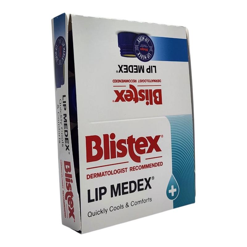 Blistex Lip Medex 0.25-Ounce Pack of 12 Moisturizing with Cooling Action for Sore Lips