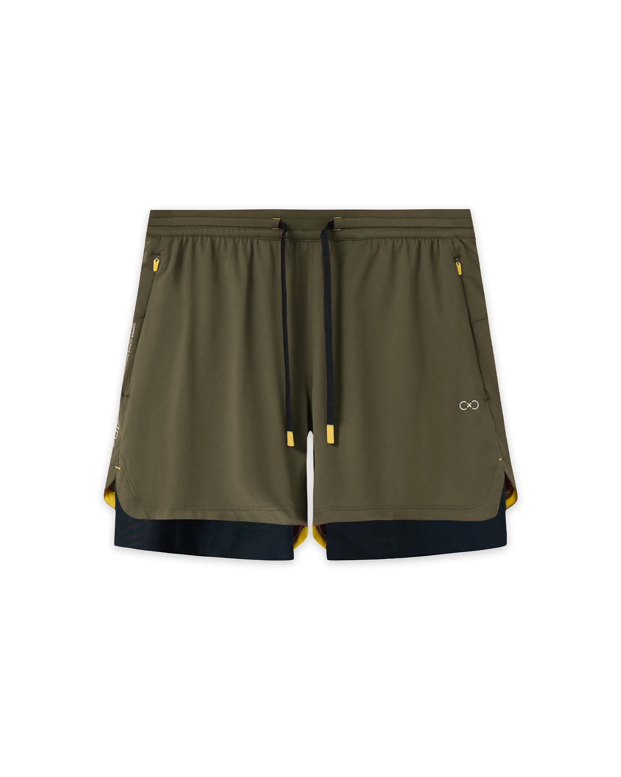 Copper-Dura Limitless Shorts - Olive Green