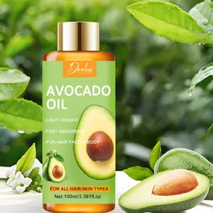 Avocado Oil 100ML, Rich in Avocado Extracts, Vitamin E, Hair Care, Skin Care, Eyelashes, Body, Post-Bath Use, Suitable for All Skins, Soothing Oil, Natural Oil