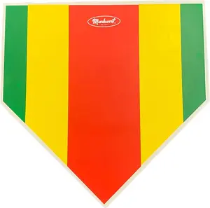 TBC Strike Zone Training Home Plate Red