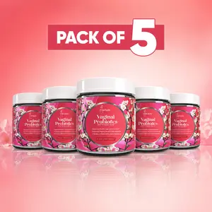 Vaginal Probiotics Fresh Feminine Flora Care Supplement | Pack Of 5