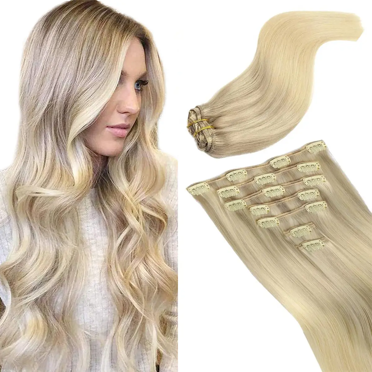 #17/22/60 Ash Blonde to Golden Blonde and Platinum