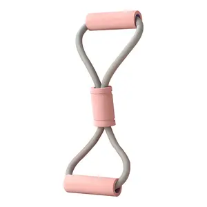 Eight-character tension device, elastic rope, chest expansion exercise machine