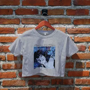 Perfect Blue Crop Top, Japanese Inspired Graphic Tees, Kawaii shirt, Women's Crop Top, Anime Crop Top, Harajuku, Y2K Crop Tee