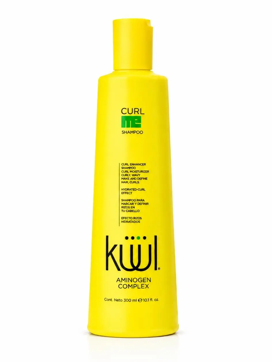 Kuul Hydrating Curly Hair Shampoo - Haircare Moisturizer with UV Protection, Rosemary Leaf Extract, Hydrate & Define Natural Curls, Liquid Regular Edition, 10.1 fl oz/300 ml