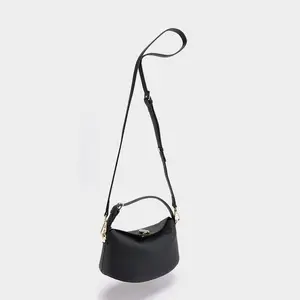 Genuine Leather Shoulder Bag for Women – Lightweight Crossbody & Top Handle Handbag for Daily Commute & Everyday Use – Elegant Design | 23cm