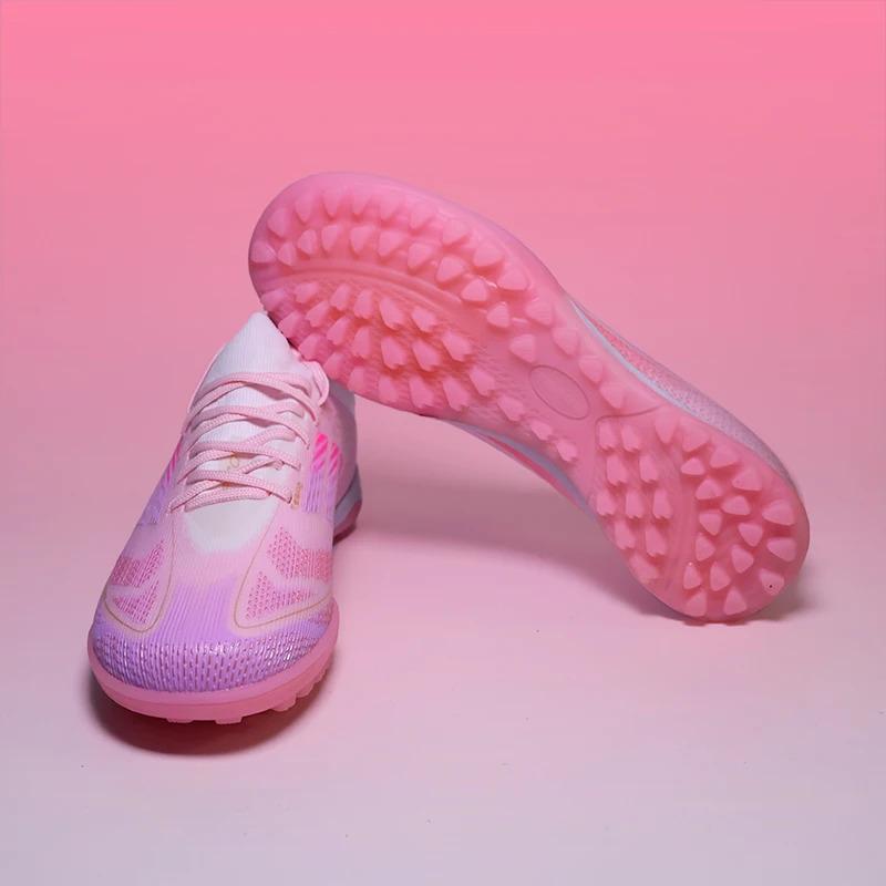 Professional F50 Soccer Cleats – FG/TF Studded Football Boots for Men Women, Durable Comfortable Shoes for Grass Training & Competition