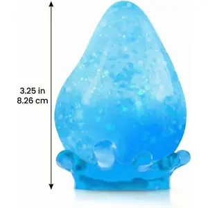 Dream Squishy Drop Squishy Stress Ball,Water Drop Fidget Stress Ball,Ice Squishys Stress Cube-Drop Malt Sugar Balls Sensory for Relief Anxiety,Squishy Fidgets