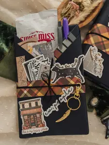 Blind Date With a Book, Fall Aesthetic, Personalized Bookish Gifts for Readers, Spooky Book Lover Gift, Dark Romance, Thriller, Booktok Chocolate Packet