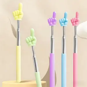 Macaron 5-Piece Retractable Hand Pointer Stick For Kids Reading | Cute Classroom Teaching Tool Classroom Supplies