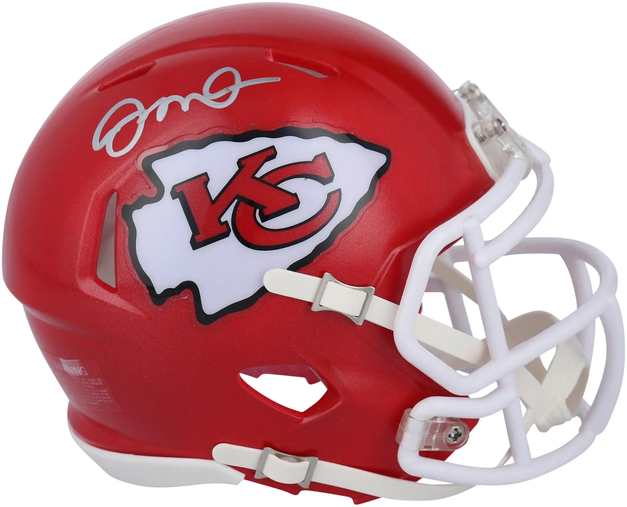 Joe Montana Kansas City Chiefs Autographed Riddell Speed Mini Helmet - Fanatics Authentic Certified
