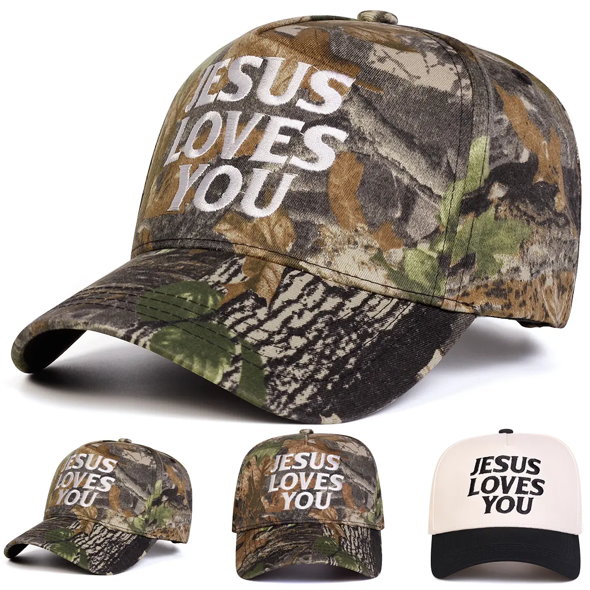 Unisex Letter Embroidered Camouflage Five-panel Baseball Hat Outdoor Adjustable Sunscreen Leisure Hat Spring Autumn Travel Tourism Beach Vacation