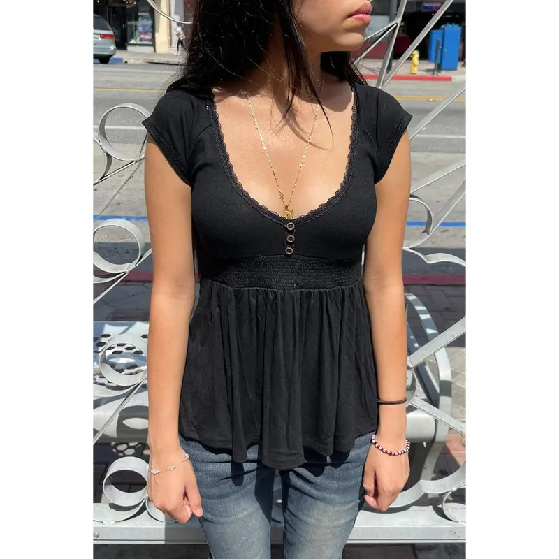 2000s flowy tops - TikTok Shop