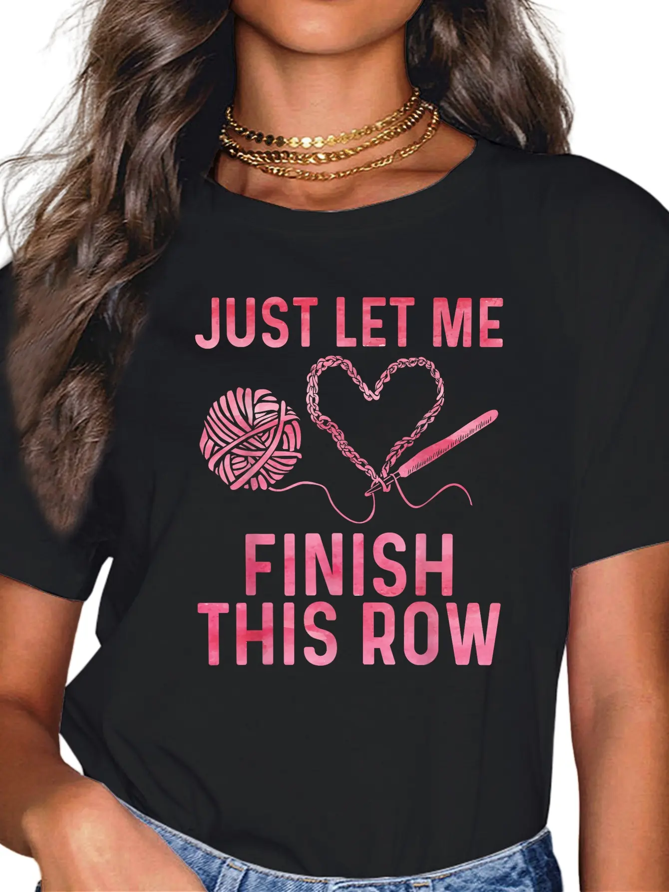 100% Cotton Best Crocheting Art For Men Women Crocheter Crochet Lover T-Shirt