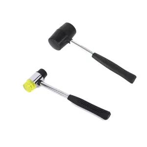 Piece Set Rubber Hammer Kit, Plant Leaf Print Stamp Hammers, Mini Iron Hammer for Kids, Glass Tile Installation, Shaping Tools