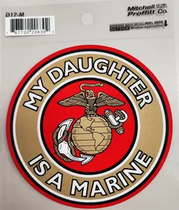 My Daughter is a Marine Decal