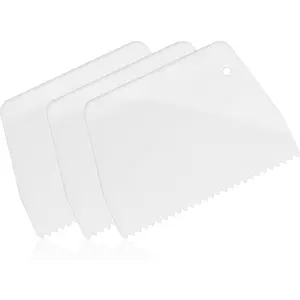3 Pcs, Trowel, Barrier, Notched Glue Applicator Kits, Reusable Flooring Spreaders for Spread Epoxy Glue