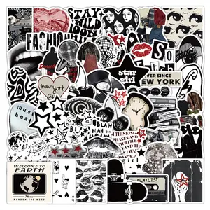 52 Pcs Y2k Aesthetic Stickers - Vintage 2000s Decor Decals for Journals, Phone Cases & Laptops