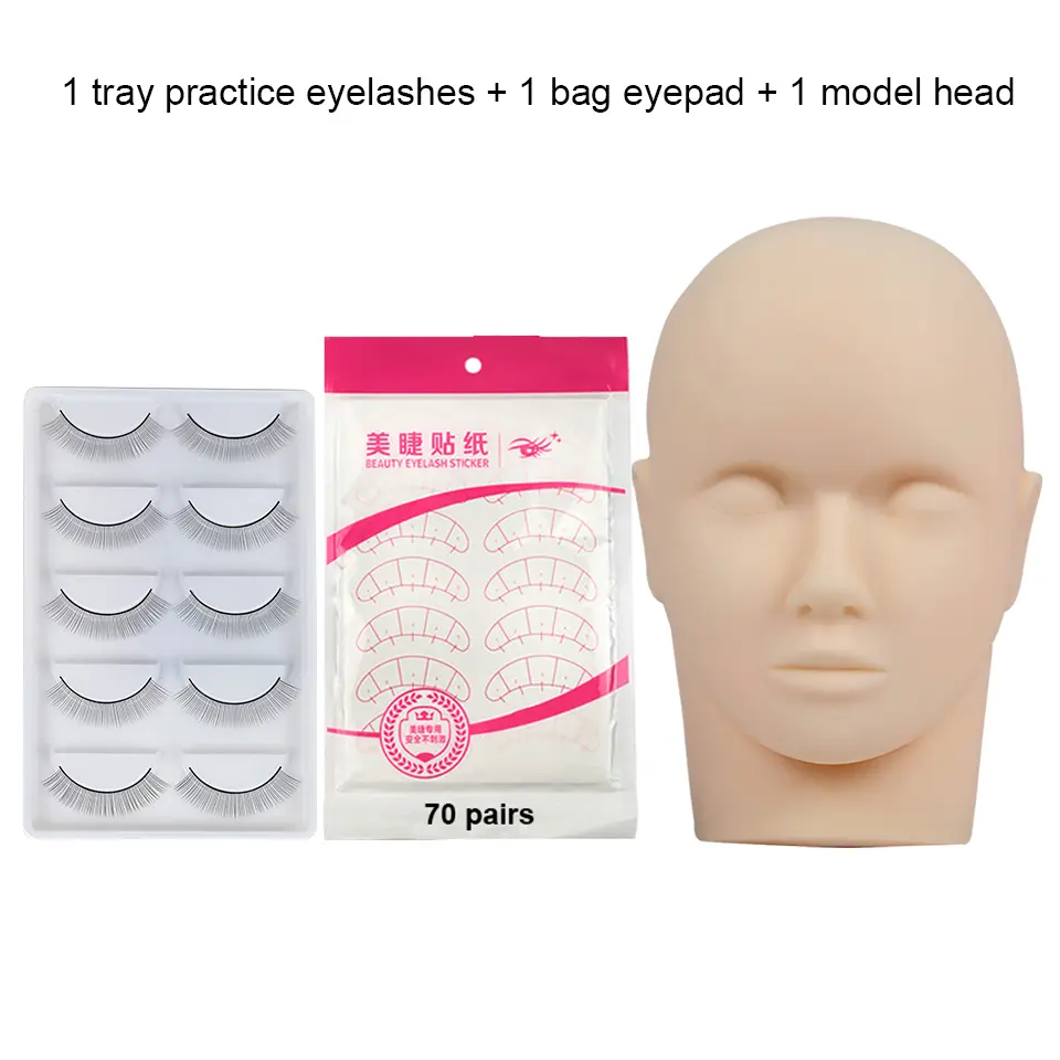 1 Head 1 Lash 1 Pad