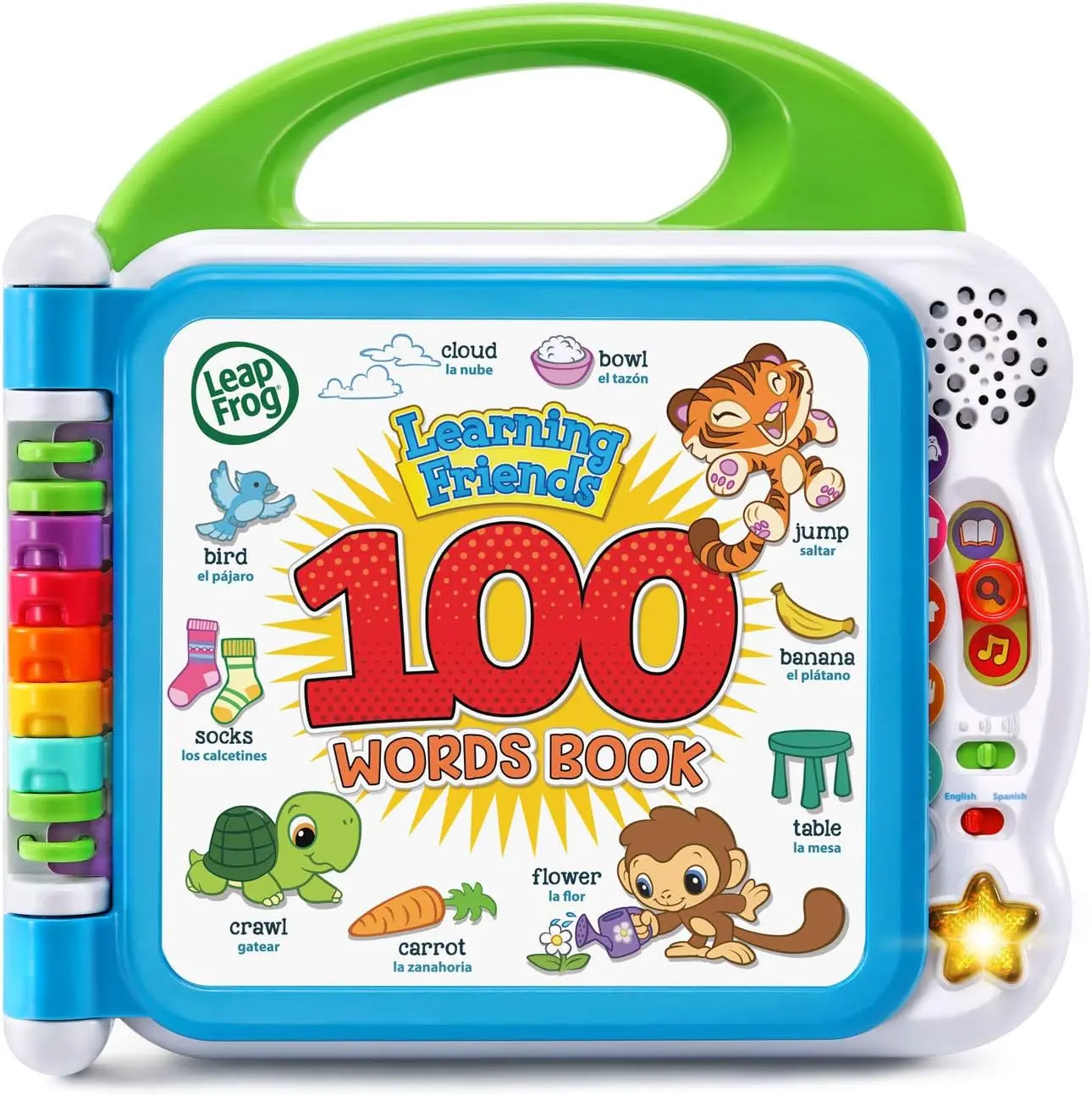 Learning Friends 100-Word Educational Language Learning Book for Early Childhood Development